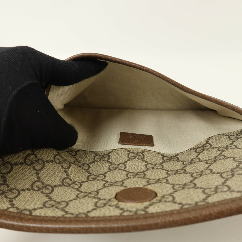 GUCCI 塗層帆布Neo Vintage GG Supreme肩背袋-4