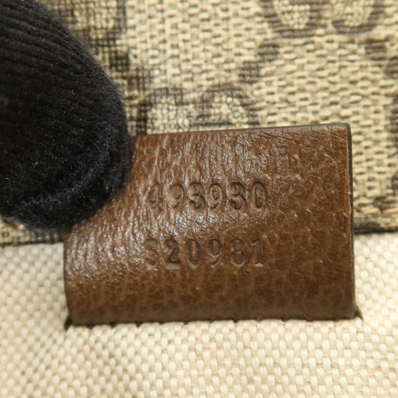 GUCCI 塗層帆布Neo Vintage GG Supreme肩背袋-6