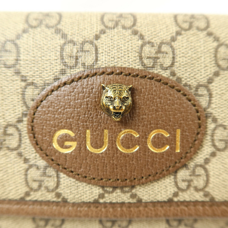 GUCCI 塗層帆布Neo Vintage GG Supreme肩背袋-7
