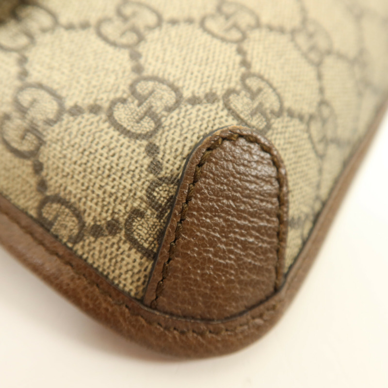 GUCCI 塗層帆布Neo Vintage GG Supreme肩背袋-9