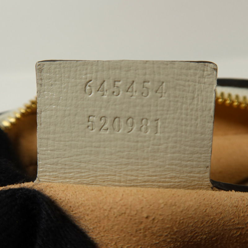 GUCCI 牛皮皮革Horsebit 1955 Small肩背袋-6