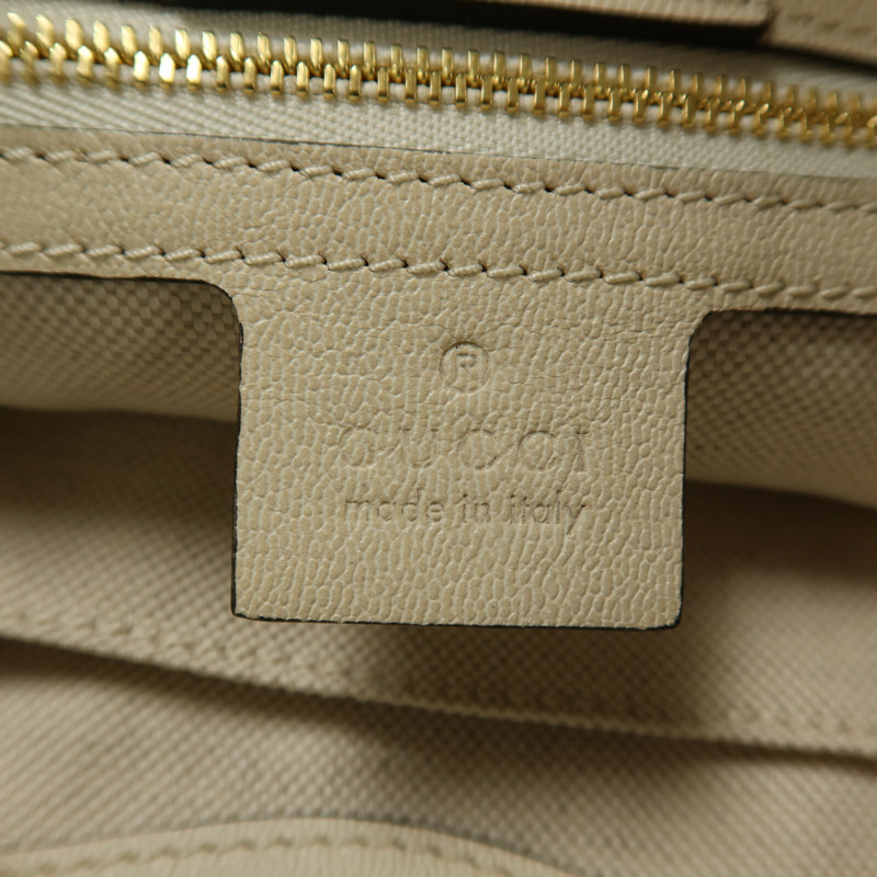 GUCCI 帆布/牛皮皮革Horsebit 1955 Tote Bag手挽袋-5