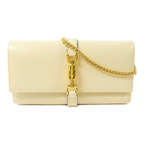 GUCCI 牛皮皮革Jackie 1961 WOC鏈帶肩背袋