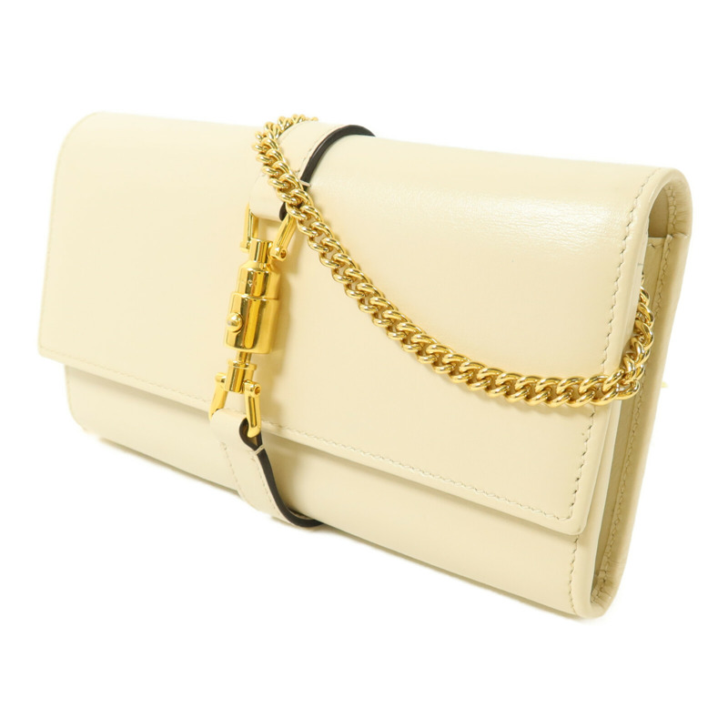 GUCCI 牛皮皮革Jackie 1961 WOC鏈帶肩背袋-1