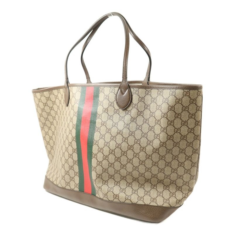 GUCCI 塗層帆布Ophidia Large Tote手挽袋-1