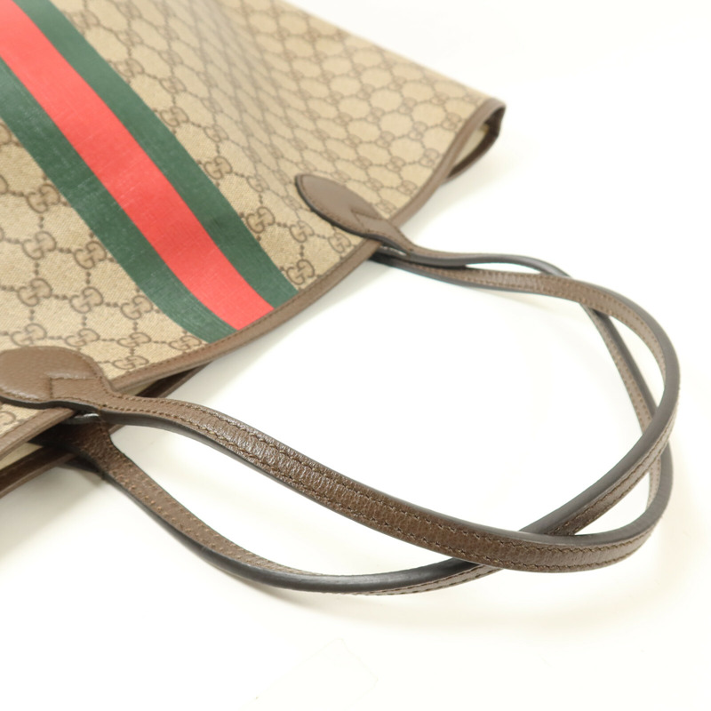 GUCCI 塗層帆布Ophidia Large Tote手挽袋-8