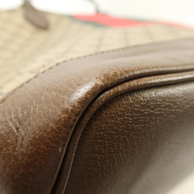 GUCCI 塗層帆布Ophidia Large Tote手挽袋-12