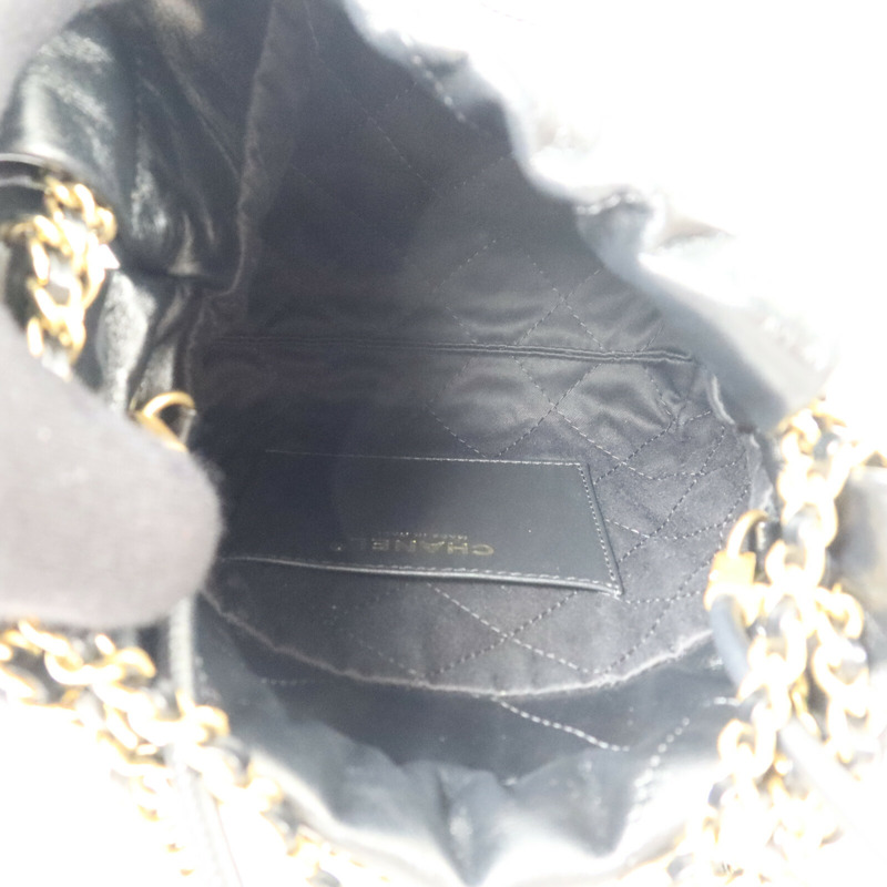 CHANEL 牛皮皮革Chanel 22 Mini手挽肩背兩用袋-4