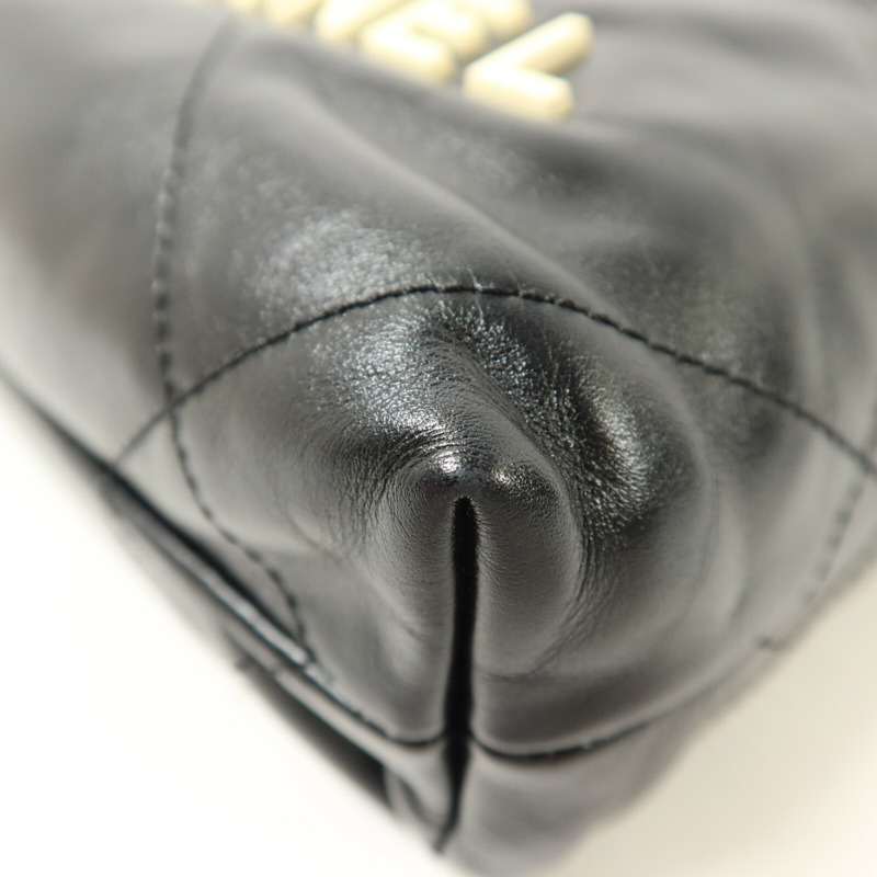 CHANEL 牛皮皮革Chanel 22 Mini手挽肩背兩用袋-11