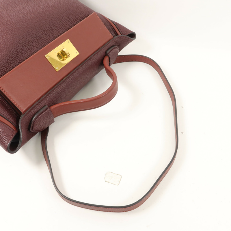 HERMES Clemence皮革24/24 29cm手挽肩背兩用袋-7