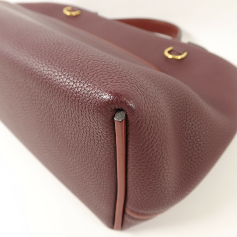 HERMES Clemence皮革24/24 29cm手挽肩背兩用袋-13