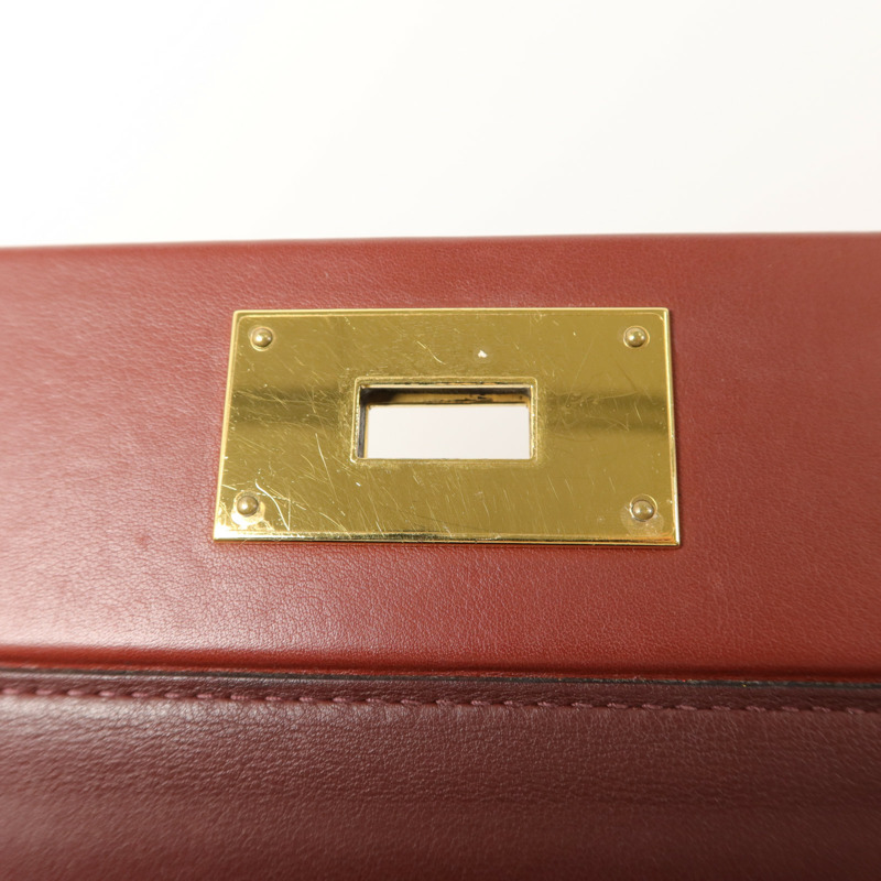 HERMES Clemence皮革24/24 29cm手挽肩背兩用袋-15