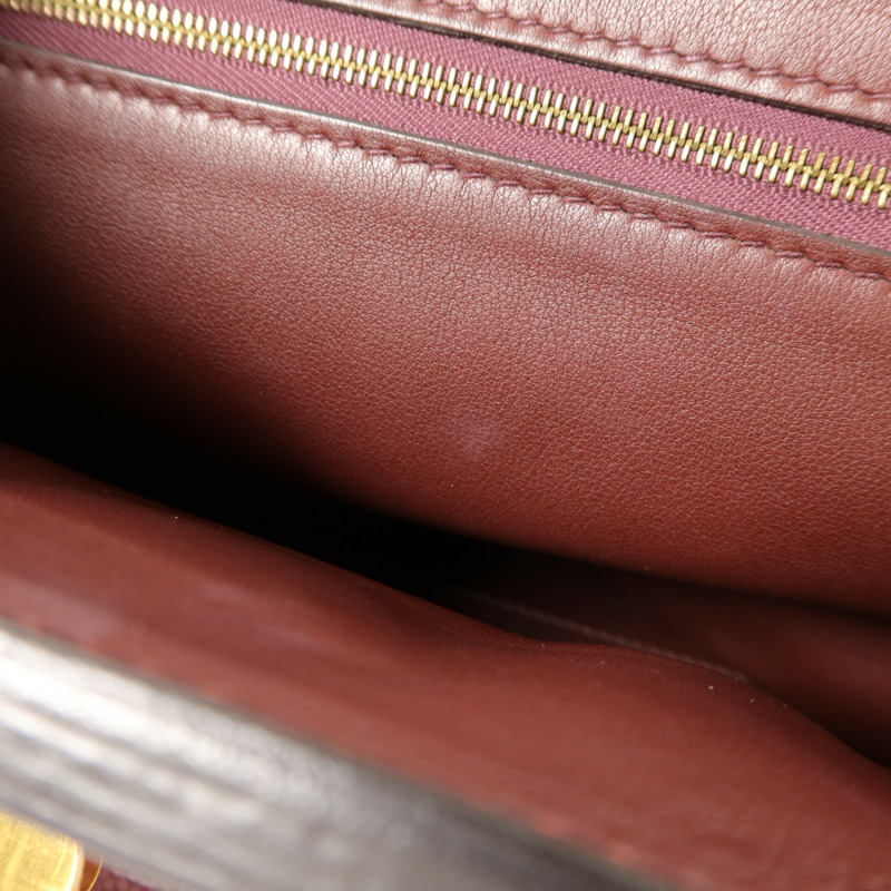 HERMES Clemence皮革24/24 29cm手挽肩背兩用袋-17