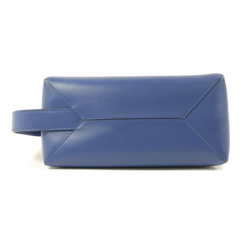 LOEWE 牛皮皮革Puzzle Fold Wash Bag手挽袋-3