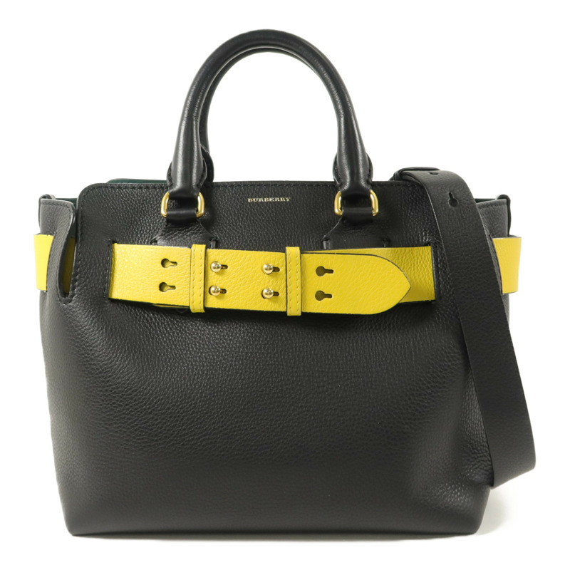 BURBERRY 牛皮皮革Belt Small手挽肩背兩用袋-0