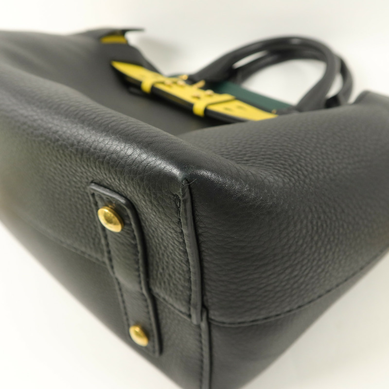 BURBERRY 牛皮皮革Belt Small手挽肩背兩用袋-11