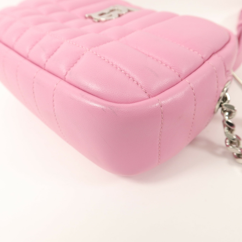 BURBERRY 牛皮皮革Mini Lola Camera Bag肩背袋-11