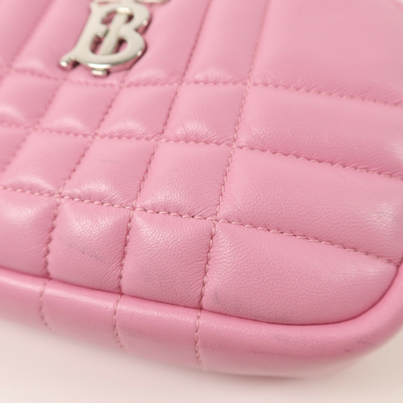 BURBERRY 牛皮皮革Mini Lola Camera Bag肩背袋-17