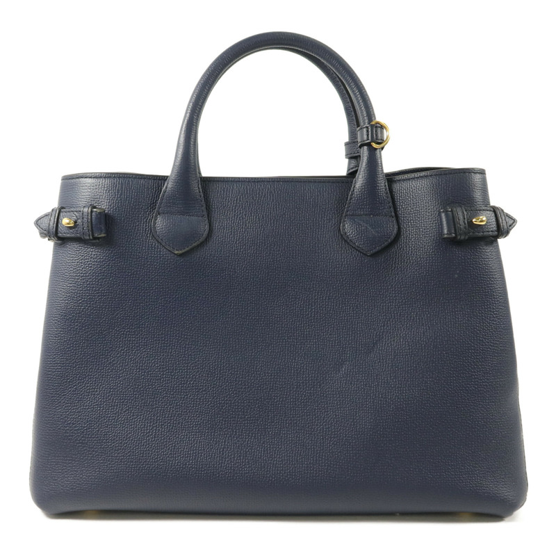 BURBERRY 牛皮皮革The Banner House手挽肩背兩用袋-1