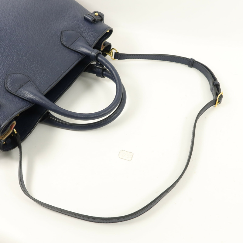 BURBERRY 牛皮皮革The Banner House手挽肩背兩用袋-8