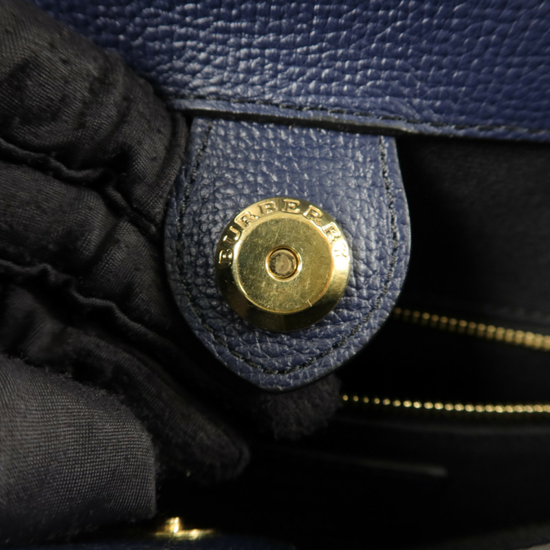 BURBERRY 牛皮皮革The Banner House手挽肩背兩用袋-10