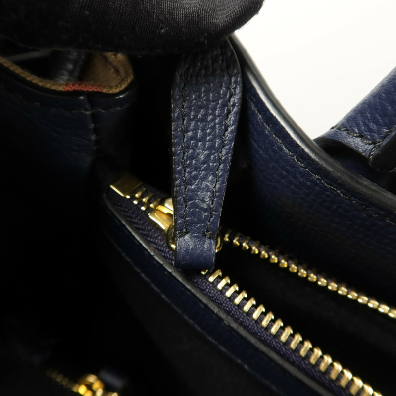 BURBERRY 牛皮皮革The Banner House手挽肩背兩用袋-19