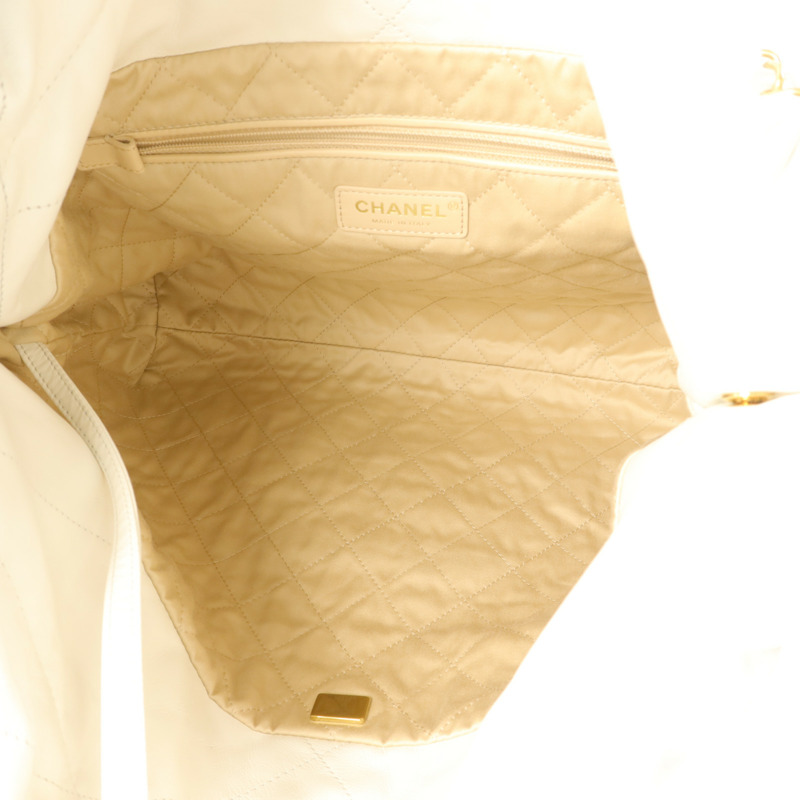 CHANEL 牛皮皮革Chanel 22 Medium肩背袋-4