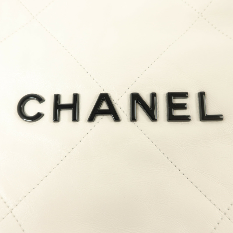 CHANEL 牛皮皮革Chanel 22 Medium肩背袋-9
