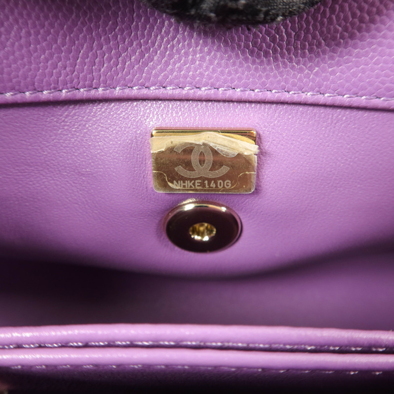 CHANEL 牛皮皮革Coco Handle Small手挽肩背兩用袋-6