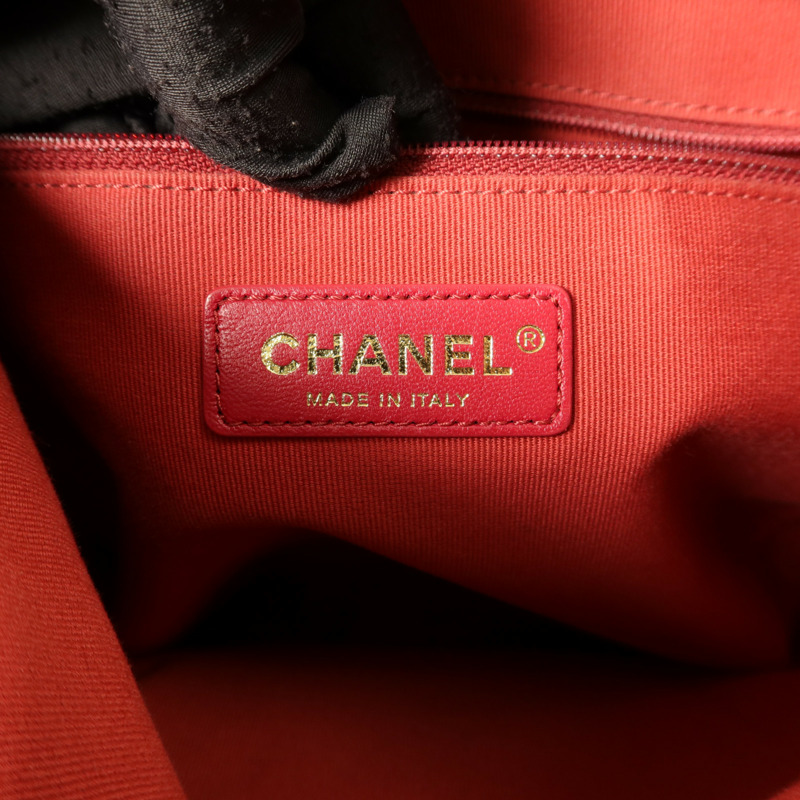 CHANEL 羊皮皮革Easy Mood Hobo Bag手挽肩背兩用袋-5