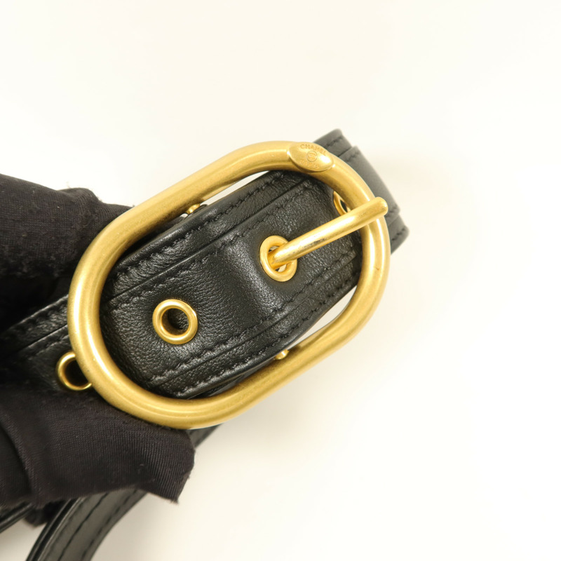 CHANEL 羊皮皮革Easy Mood Hobo Bag手挽肩背兩用袋-10