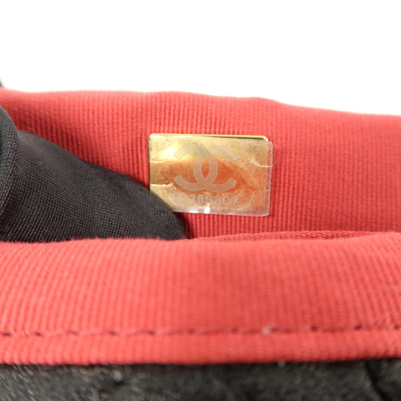 CHANEL 羊皮皮革Matelasse Handle手挽袋-6