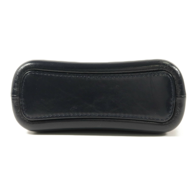 CHANEL 斜紋軟呢/牛皮皮革Gabrielle Small鏈帶肩背袋-3