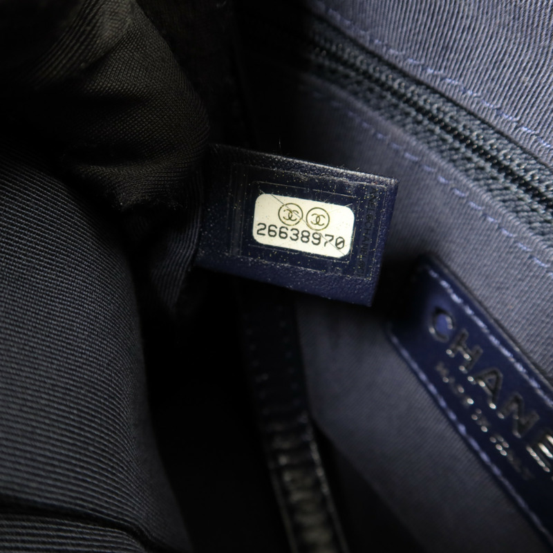 CHANEL 斜紋軟呢/牛皮皮革Gabrielle Small鏈帶肩背袋-6