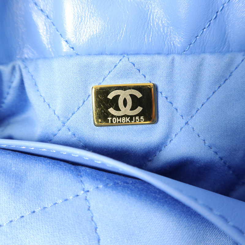 CHANEL 羊皮皮革Chanel 22 Mini手挽肩背兩用袋-6