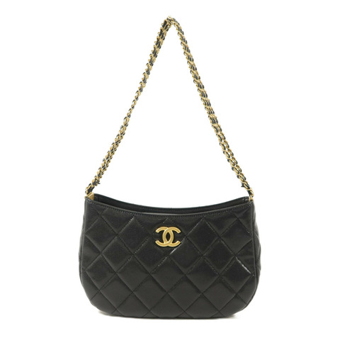 CHANEL 牛皮皮革24C Hobo Bag肩背袋