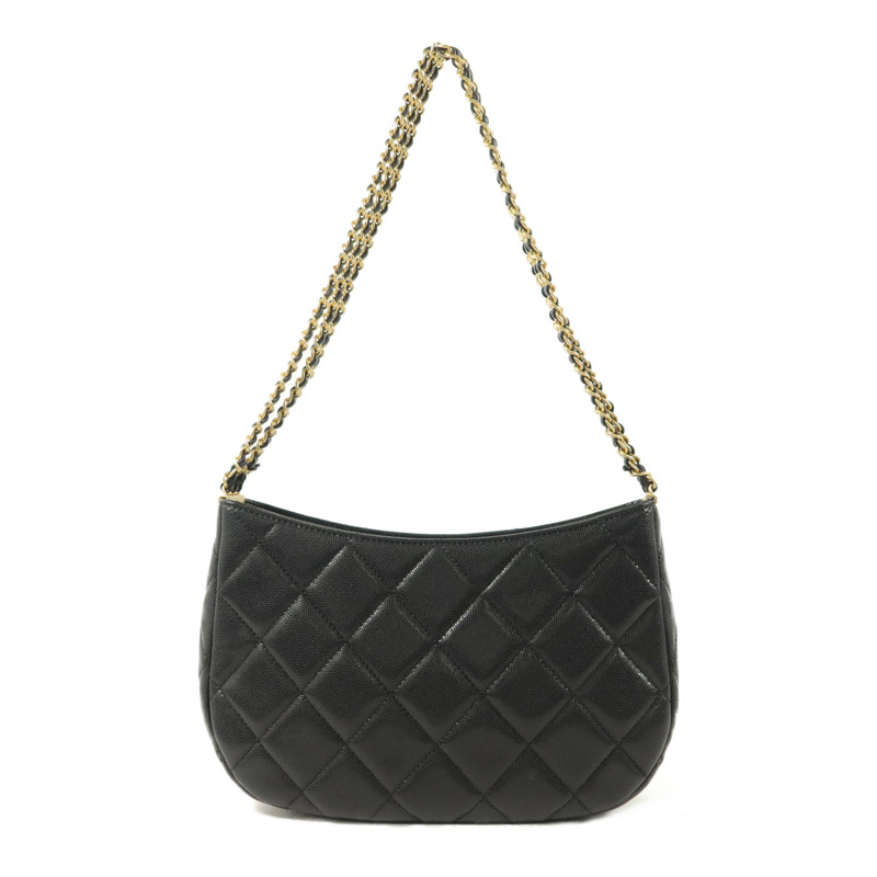 CHANEL 牛皮皮革24C Hobo Bag肩背袋-1