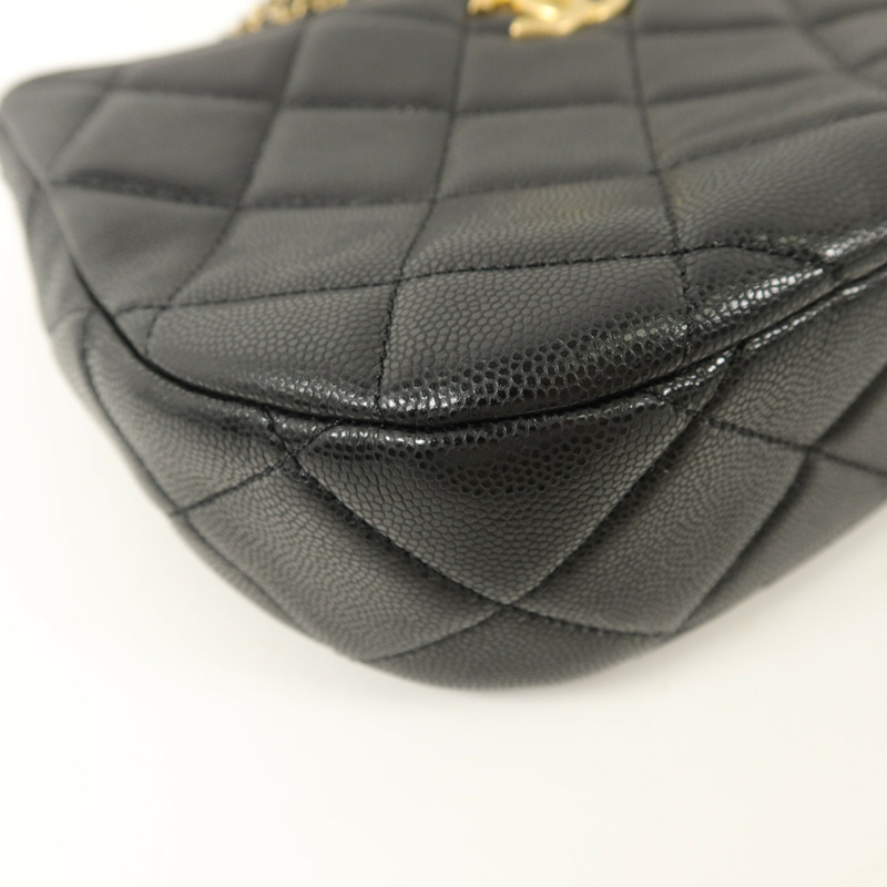 CHANEL 牛皮皮革24C Hobo Bag肩背袋-12