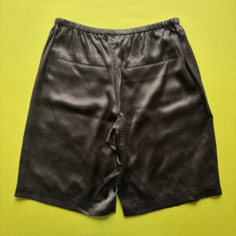100% 絲質 ::Alexander Wang:: Tiger-embroidered Silk-satin Pyjama Shorts In Black 黑色絲緞老虎刺繡睡衣短褲 S號-6