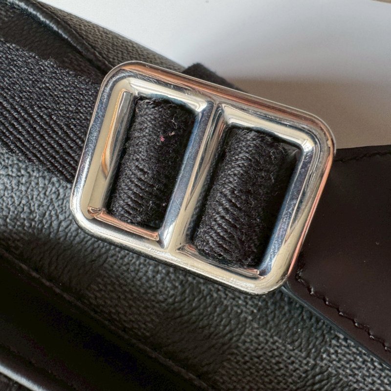 💥這必買 LV N41473 黑色棋盤格超帥後背包-9