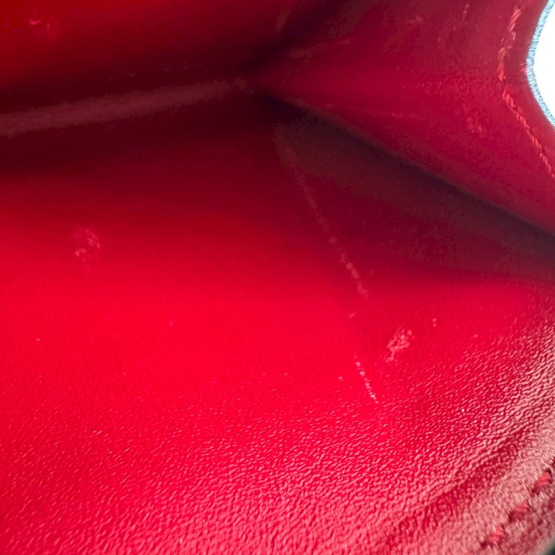 💫絕版款💥BURBERRY 紅色拼黑色拉鍊釦式長夾-22