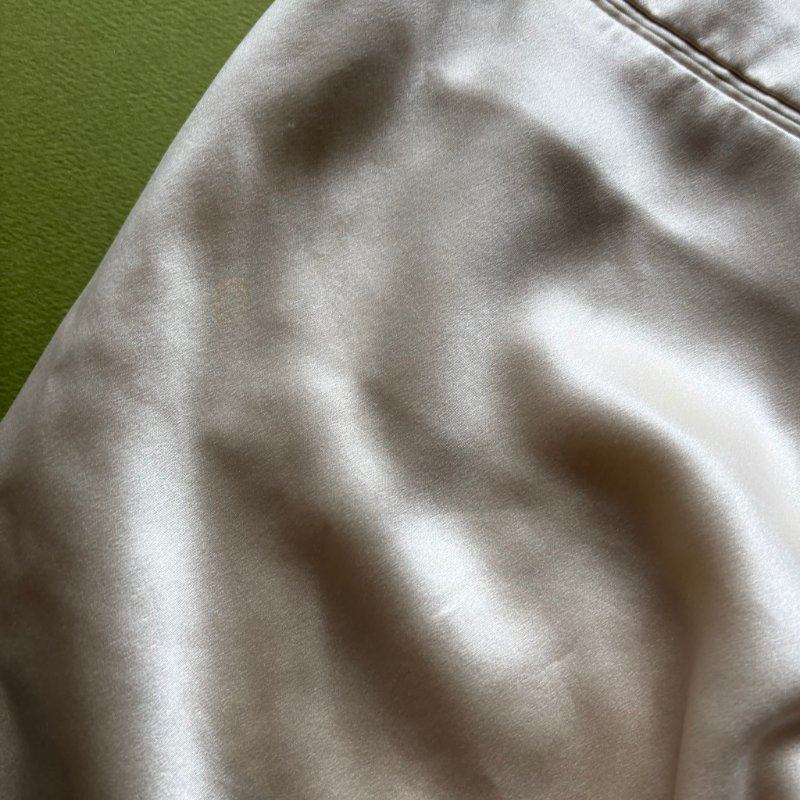 100% 絲質 ::Alexander Wang:: Tiger-embroidered Silk-satin Pyjama Shorts In Black 白色絲緞鯉魚刺繡睡衣短褲 S號-17