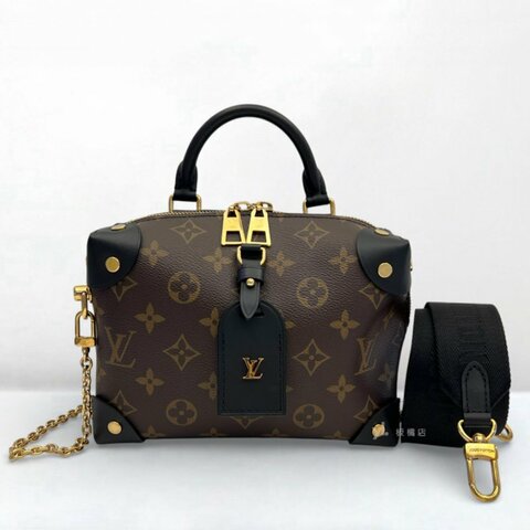 S5271-LV Petite Malle Souple原花盒子手提斜背包 M45571