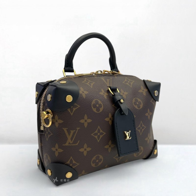 S5271-LV Petite Malle Souple原花盒子手提斜背包 M45571-1