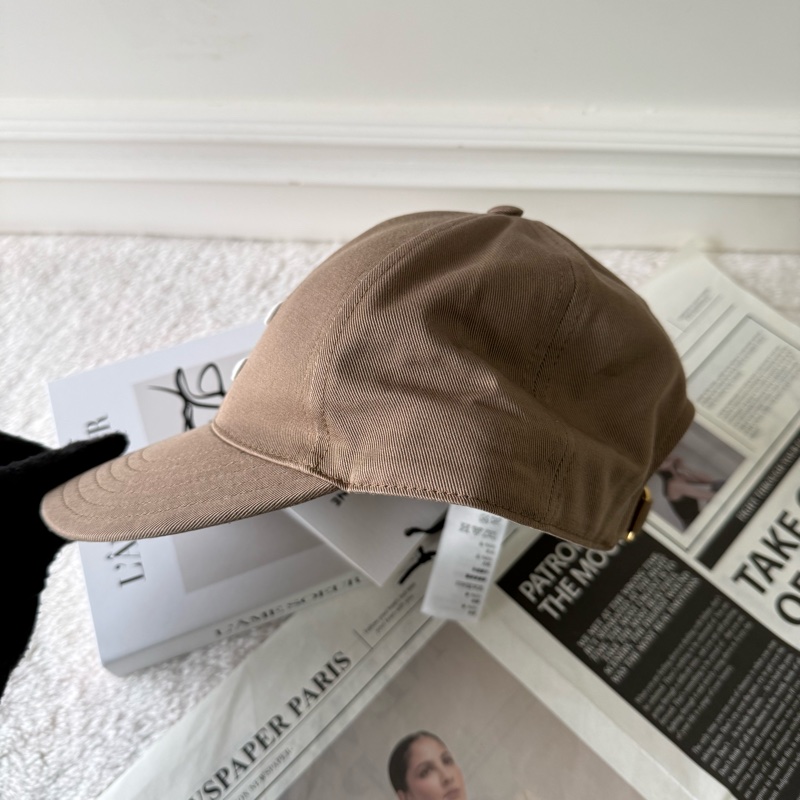 Triomphe 經典凱旋標誌棉質棒球帽(米灰色)-2