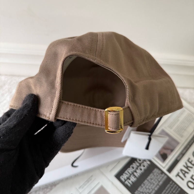 Triomphe 經典凱旋標誌棉質棒球帽(米灰色)-3