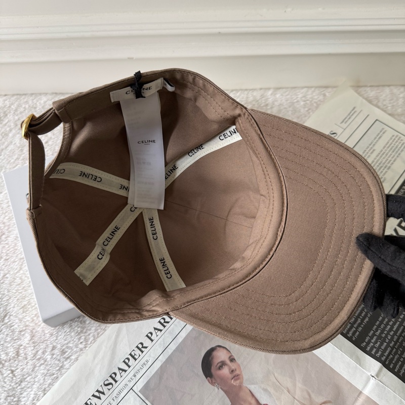 Triomphe 經典凱旋標誌棉質棒球帽(米灰色)-5