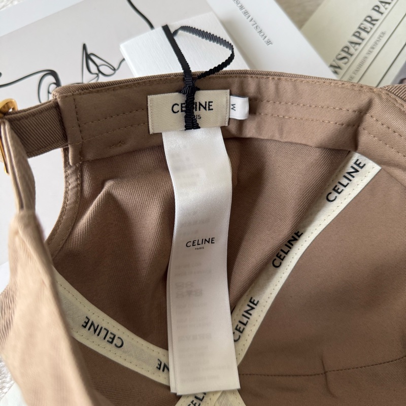 Triomphe 經典凱旋標誌棉質棒球帽(米灰色)-6