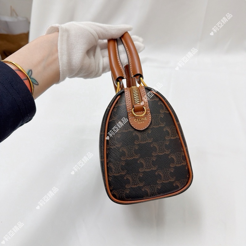 莉亞精品♡ CELINE 波士頓 二手-4