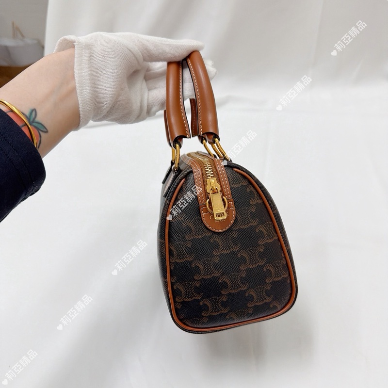 莉亞精品♡ CELINE 波士頓 二手-5